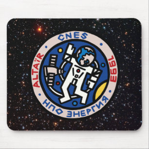 Mousepad Logotipo do Patch da Missão Mir-Altair