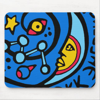 Mousepad Logotipo do patch da missão Mir-Cassiopee