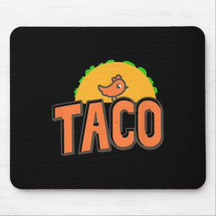 Mousepad Logotipo do Taco Trump Trump Sempre Desiste Frango