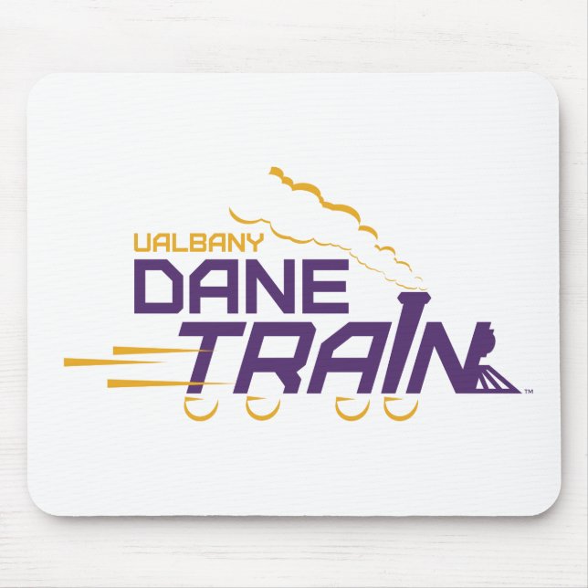 Mousepad Logotipo do trem com guincho de angina-sobe (Frente)