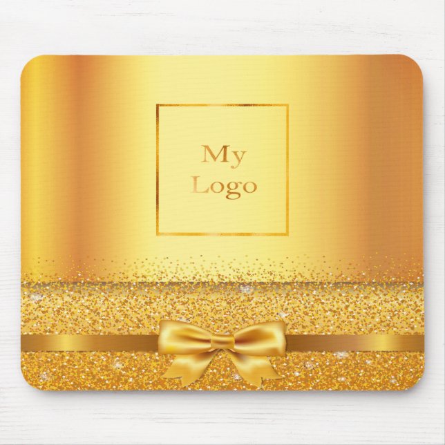 Mousepad Logotipo elegante do arco (Frente)