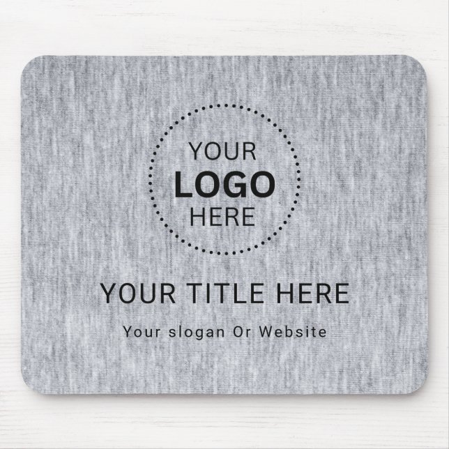 Mousepad Logotipo Empresarial (Frente)