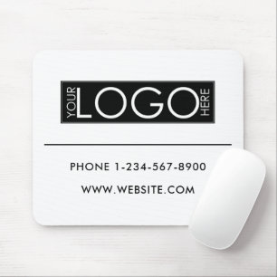 Mousepad Logotipo Empresarial Profissional Detalhes de Cont