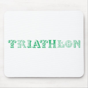 Mousepad Logotipo legal do Triathlon para todos os amantes 