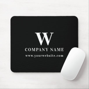 Mousepad Logotipo Monograma de Nome de Negócios Profissiona