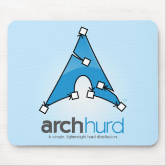 Mousepad Logotipo Mousemat de Hurd do arco