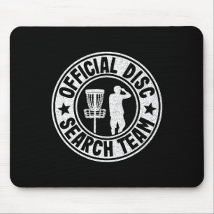 Mousepad Logotipo Oficial do Time de Busca de Discos Frisbe