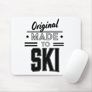 Mousepad Logotipo original feito para esqui
