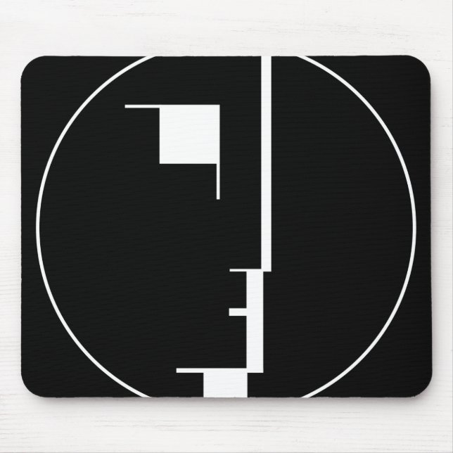 Mousepad Logotipo Oskar Schlemmer Bauhaus (Frente)