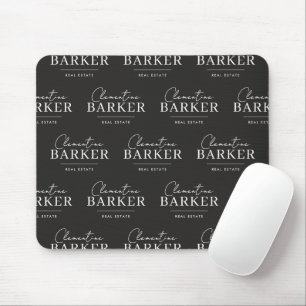 Mousepad Logotipo Personalizado Corretor de Imóveis Moderno