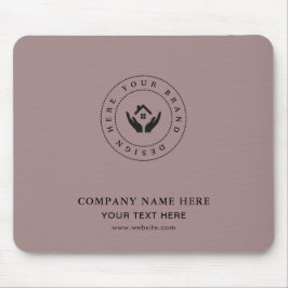 Mousepad Logotipo personalizado | Empresa de Negócios de Te