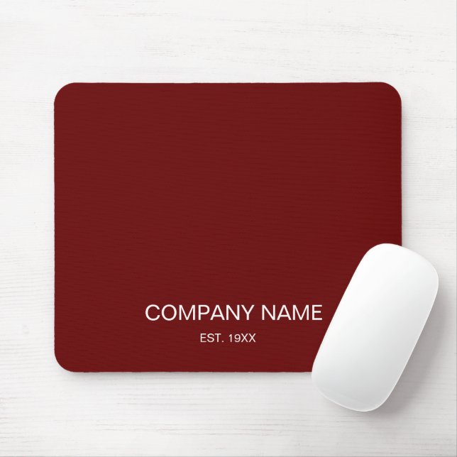 Mousepad Logotipo personalizado - Promocional de presente c (Com mouse)