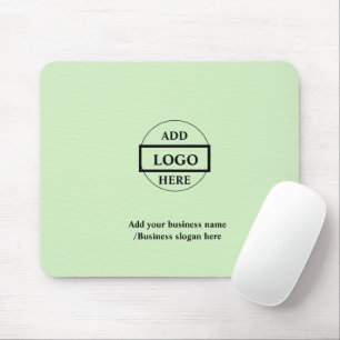 Mousepad Logotipo personalizado simples e elegante aqui na