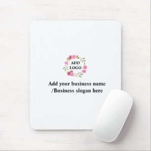 Mousepad Logotipo personalizado simples e elegante aqui na 
