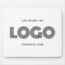 Logotipo preto e branco moderno