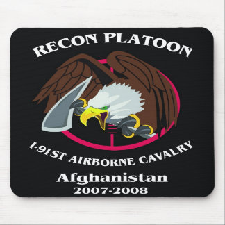 Mousepad - logotipo Recon do pelotão