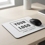 Mousepad Logotipo simples profissional<br><div class="desc">Adicione seu logotipo.</div>