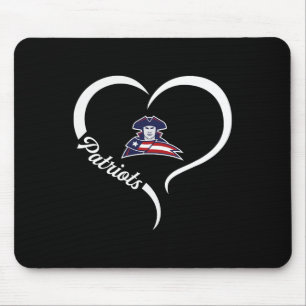 Mousepad Logotipo Truman Patriots Half Heart Slogan Hs