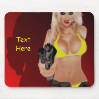 Mousepad Loira perigosa - Femme Fatale Maousepad