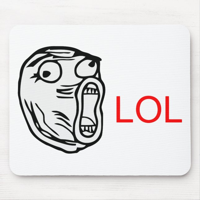 Mousepad LOL - meme (Frente)