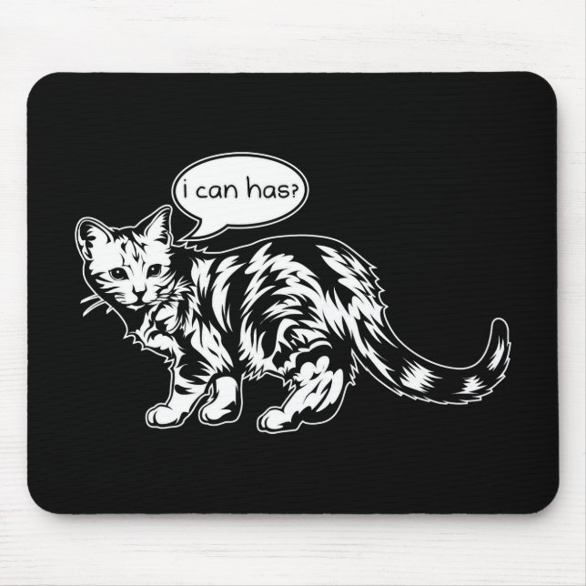 Mousepad lolcat - eu posso tenho? (Frente)