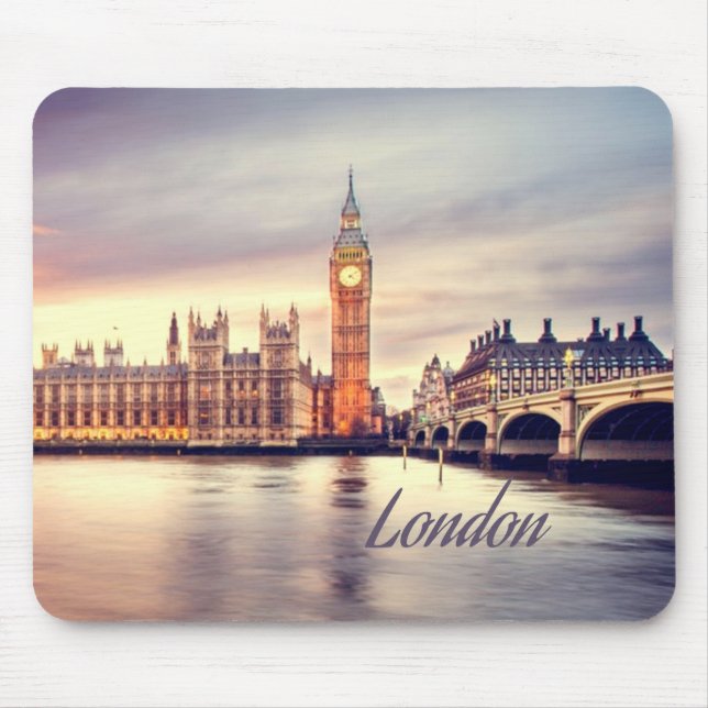 Mousepad London England Big Ben (Frente)