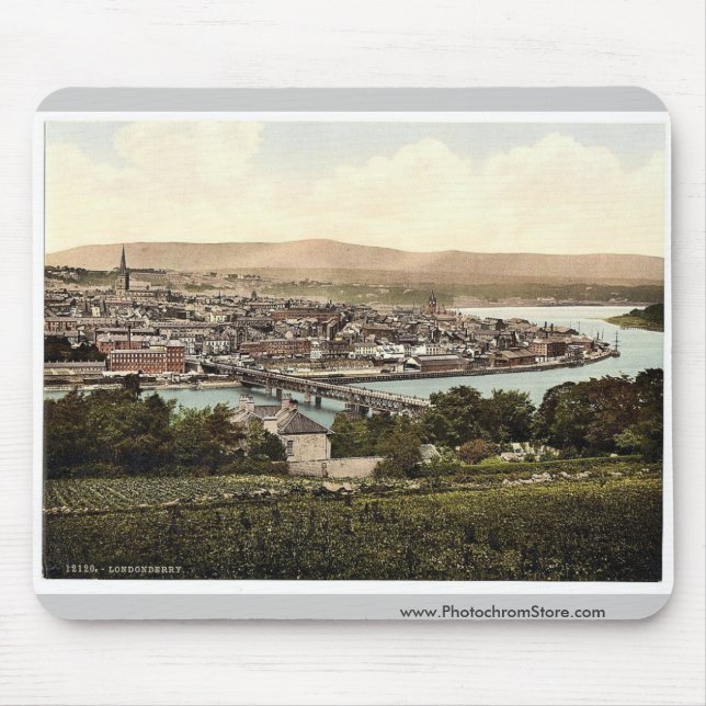 Mousepad Londonderry. Co. Quintilha jocosa, Ireland Pho (Frente)