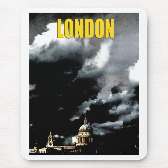 Mousepad Londres da rua Paul (Frente)