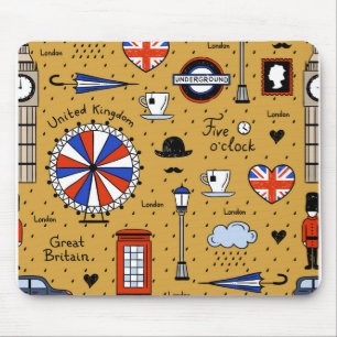 Mousepad Londres Doodles
