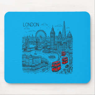 Mousepad Londres Inglaterra Viagem Encontro Em Londres