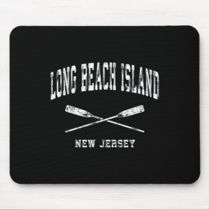 Mousepad Long Beach Island New Jersey Vintage NMaritime Cro