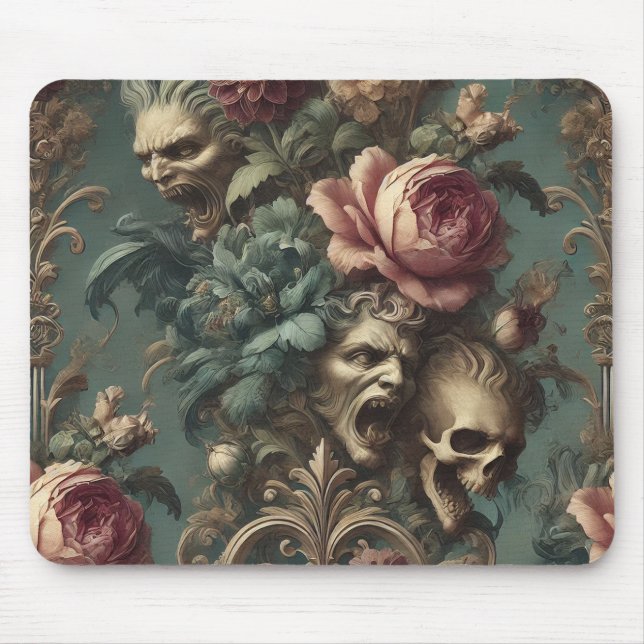 Mousepad Longa Longa Distância da Dor - Vitoriano Gótico (Frente)