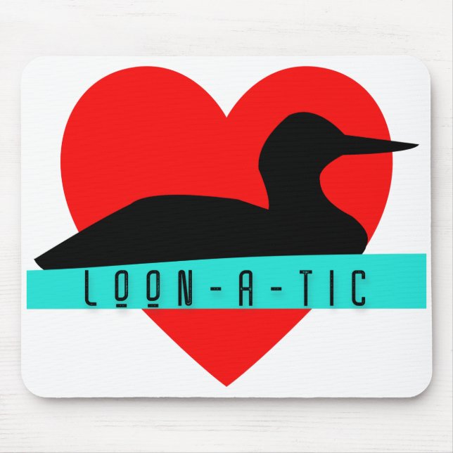 Mousepad Loon "loon-a-tic" (Frente)