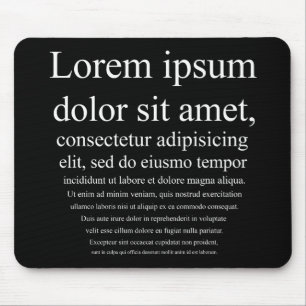 Mousepad Lorem Ipsum