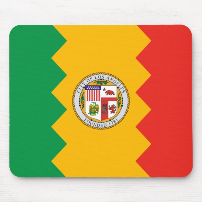 Mousepad Los Angeles Flag (Frente)