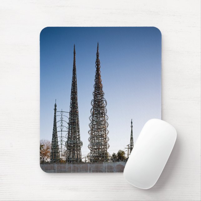 Mousepad Los Angeles Watts Towers (Com mouse)