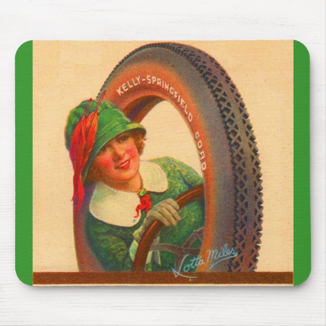 Mousepad Lotta Miles Kelly-Springfields para pneus (Frente)