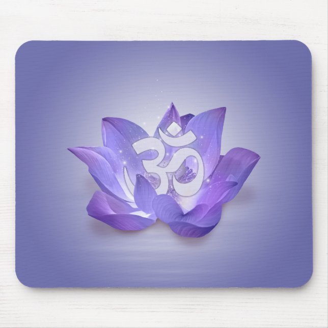 Mousepad Lotus and OM symbol (Frente)