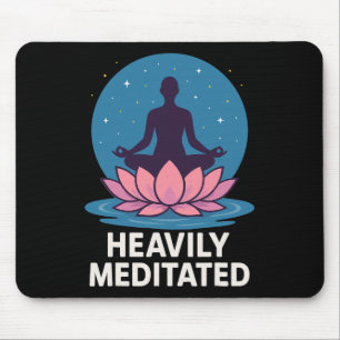 Mousepad Lótus de Yoga Profundamente Meditado