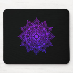 Mousepad Lótus Mandala Buda Arte Zen Suculenta Botânica B