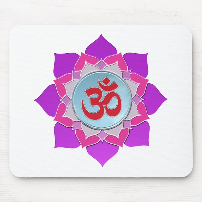 Mousepad Lótus rosa (Frente)