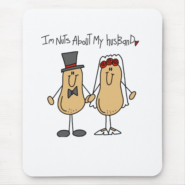 Mousepad Louca Pelo Meu Marido (Frente)