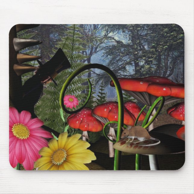 Mousepad louco escondido do Hatter (Frente)