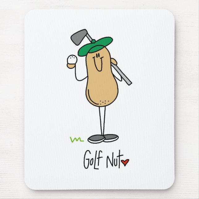 Mousepad Louco por Golfe (Frente)