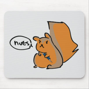 Mousepad Loucos de esquilo falharam no experimento científi