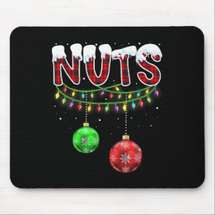 Mousepad Loucos do tórax que combinam castanhas divertidas
