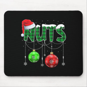 Mousepad Loucos do tórax que combinam castanhas divertidas