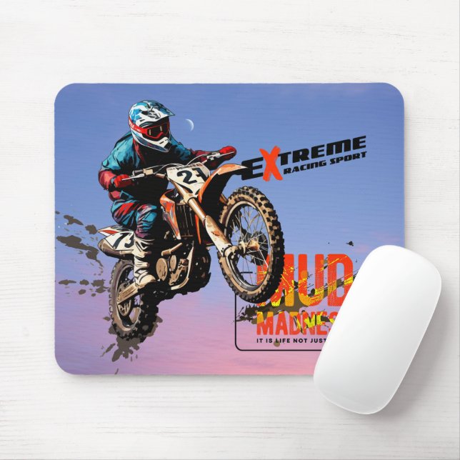 Mousepad Loucura | (Com mouse)