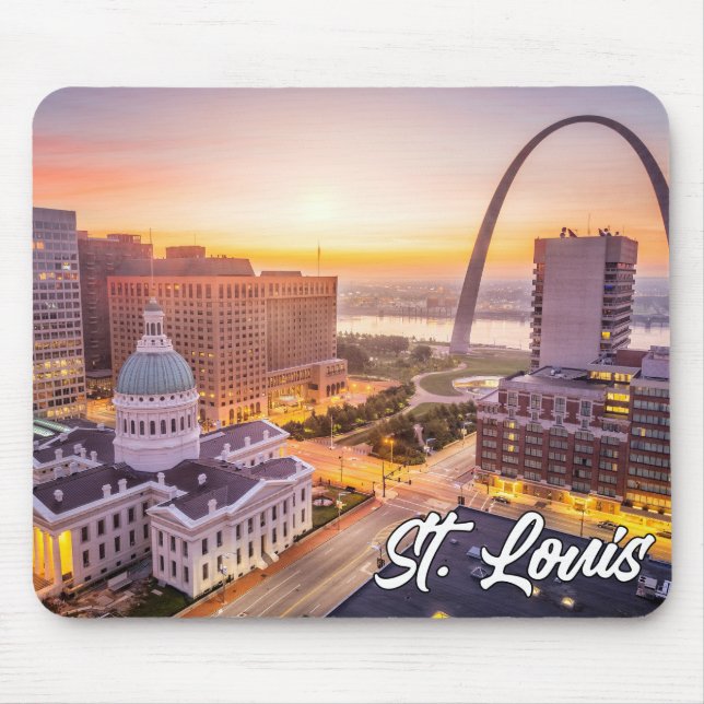 Mousepad Louis, Missouri, Estados Unidos (Frente)