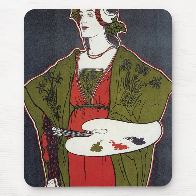 Mousepad Louis Rhead ~ Salon des Cent (Frente)